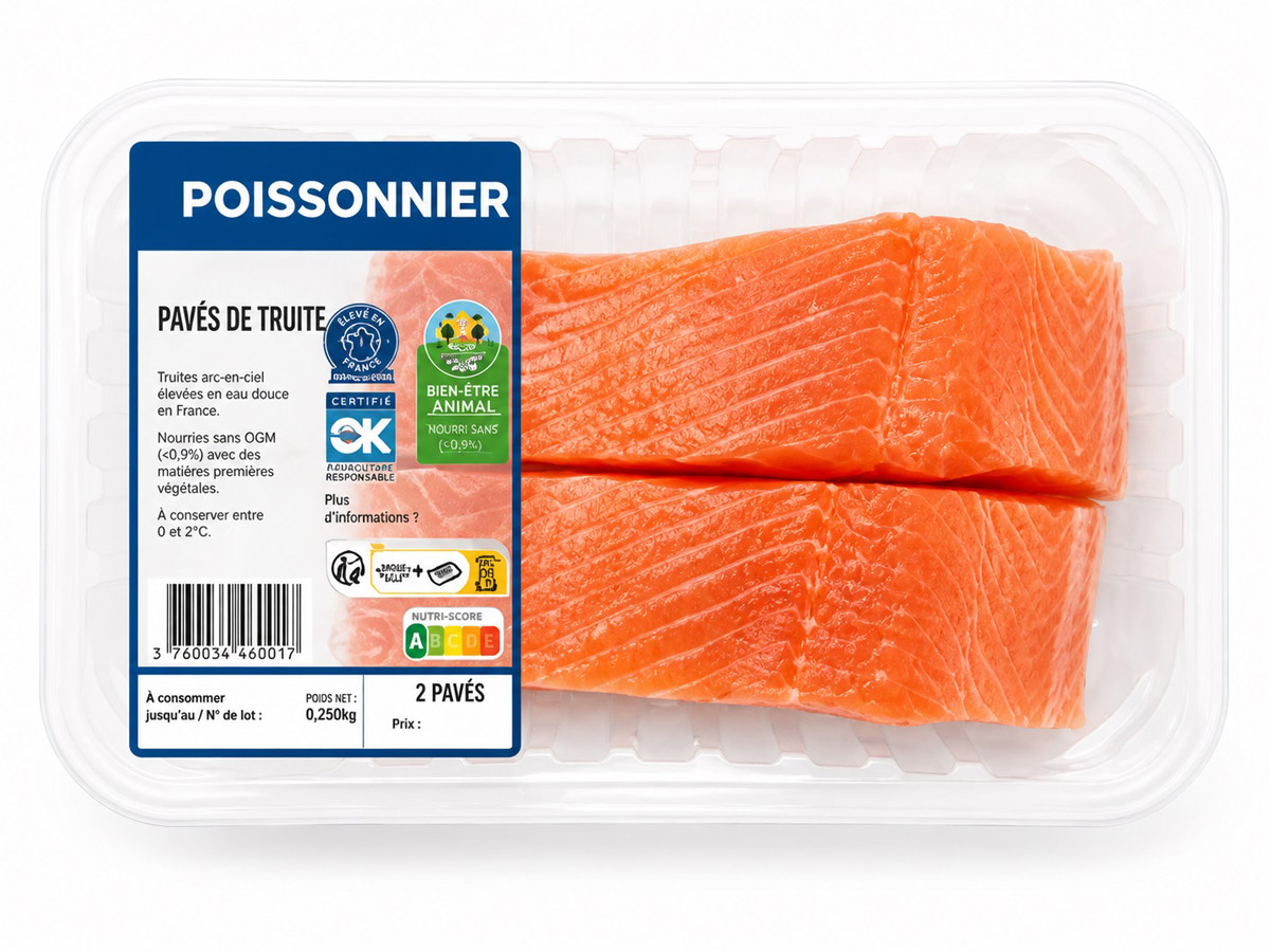 Filets de truite